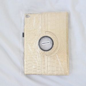NEW Gold Crocodile Skin Ipad Air 2 case